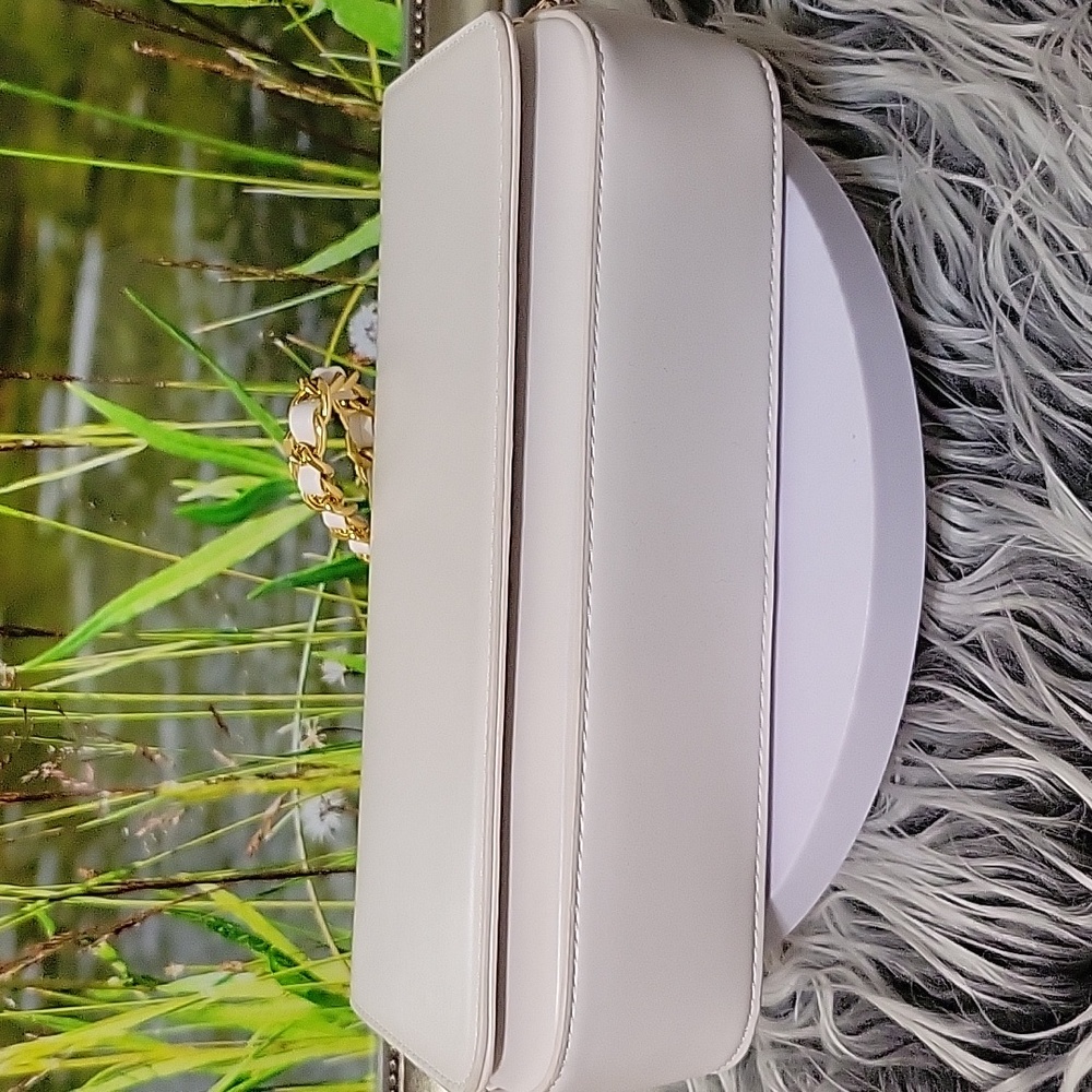 Urban Expressions Ivory “Julia” Shoulder Bag NWT – Vegan Leather - Picture 8 of 11
